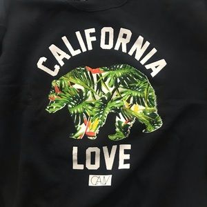 Women’s Large Black California Love Sweatshirt